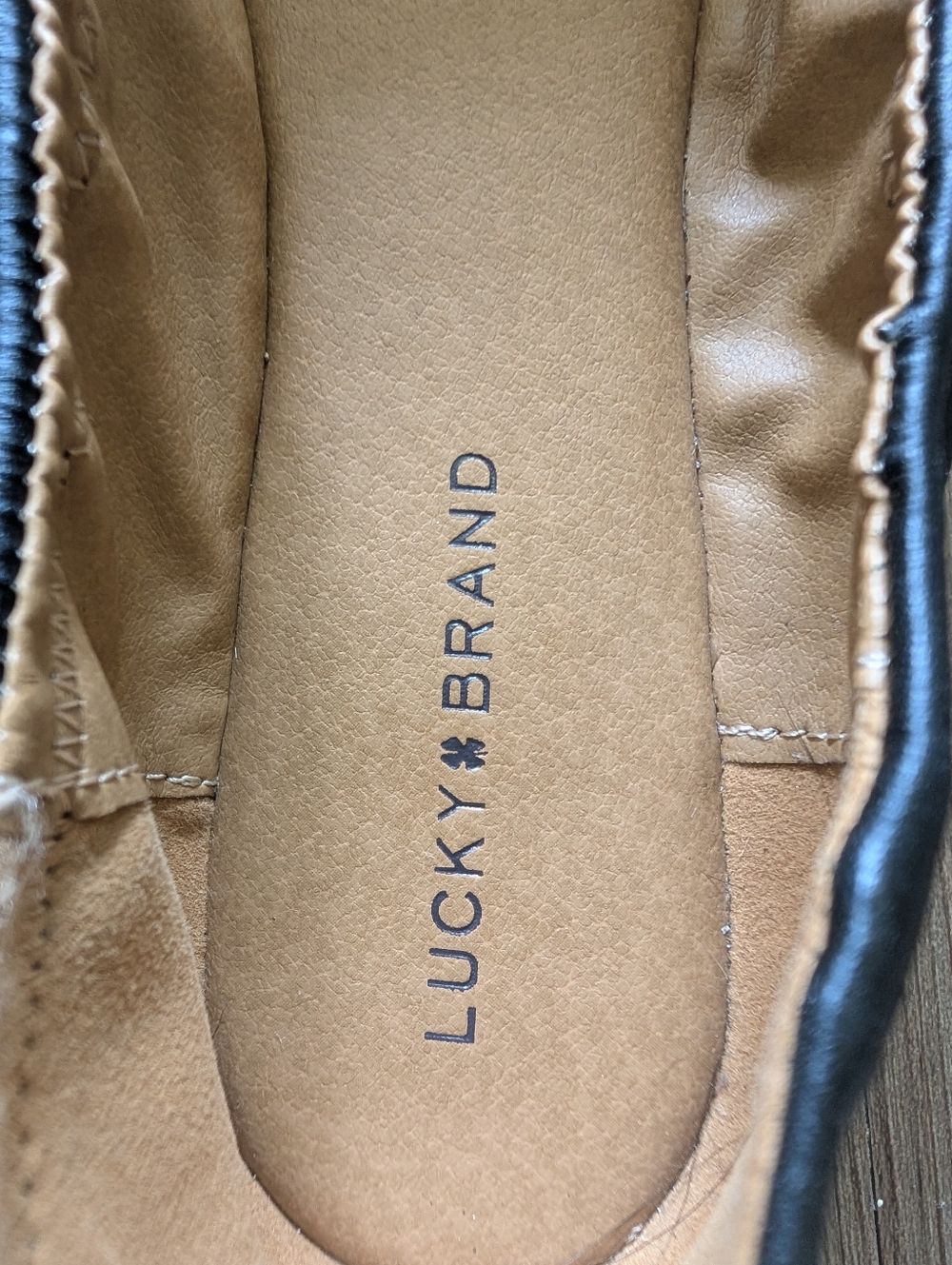 New Lucky Brand Black Flats - Picture 2 of 5